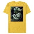 thumbnail image 1 of Star Wars Yoda Meditation on Dagobah Ralph McQuarrie - Short Sleeve Blended T-Shirt for Adults - Customized-Yellow, 1 of 5