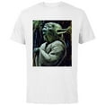 thumbnail image 1 of Star Wars Yoda Meditation on Dagobah Ralph McQuarrie - Short Sleeve Cotton T-Shirt for Adults - Customized-White, 1 of 5