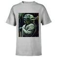 thumbnail image 1 of Star Wars Yoda Meditation on Dagobah Ralph McQuarrie - Short Sleeve T-Shirt for Kids - Customized-Athletic Heather, 1 of 5