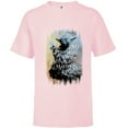 thumbnail image 1 of Star Wars Yoda “My Birthday It Is But Age Matters Not” - Short Sleeve T-Shirt for Kids - Customized-Soft Pink, 1 of 5