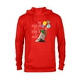 thumbnail image 1 of Star Wars Yoda “My Birthday It Is, Celebrate You Must” - Pullover Hoodie for Adults - Customized-Red, 1 of 5