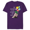 thumbnail image 1 of Star Wars Yoda “My Birthday It Is, Celebrate You Must” - Short Sleeve Blended T-Shirt for Adults - Customized-Purple, 1 of 5