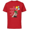 thumbnail image 1 of Star Wars Yoda “My Birthday It Is, Celebrate You Must” - Short Sleeve Cotton T-Shirt for Adults - Customized-Red, 1 of 5