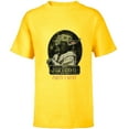thumbnail image 1 of Star Wars Yoda “My Birthday It Is, Party I Must” Distressed - Short Sleeve T-Shirt for Kids - Customized-Yellow, 1 of 5