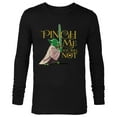 thumbnail image 1 of Star Wars Yoda Pinch Me You Will Not - Long Sleeve T-Shirt for Men - Customized-Black, 1 of 5