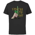 thumbnail image 1 of Star Wars Yoda Pinch Me You Will Not - Short Sleeve Cotton T-Shirt for Adults - Customized-Black, 1 of 5