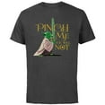 thumbnail image 1 of Star Wars Yoda Pinch Me You Will Not - Short Sleeve Cotton T-Shirt for Adults - Customized-Charcoal, 1 of 5
