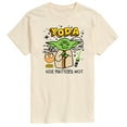 thumbnail image 1 of Star Wars - Yoda Scribble - Men's Short Sleeve Tee, 1 of 4