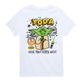 thumbnail image 1 of Star Wars - Yoda Scribble - Toddler And Youth Short Sleeve Tee, 1 of 5