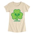 thumbnail image 1 of Star Wars - Yoda Shamrock Fitted Short Sleeve Graphic T-Shirt, 1 of 4