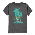 thumbnail image 1 of Star Wars - Yoda Silhouette Scene - Youth Boys Short Sleeve Graphic T-Shirt, 1 of 4
