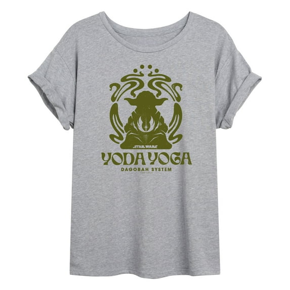 Star Wars - Yoda Yoga - Women's Oversized Tee
