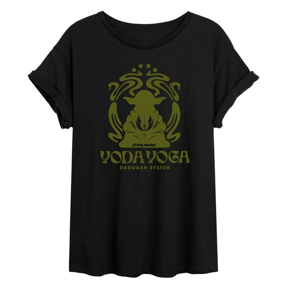 Star Wars - Yoda Yoga - Women's Oversized Tee