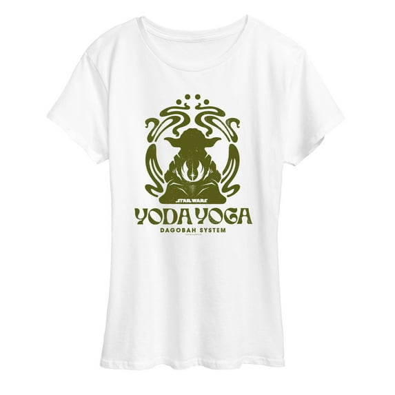 Star Wars - Yoda Yoga - Women's Short Sleeve Classic Fit Tee
