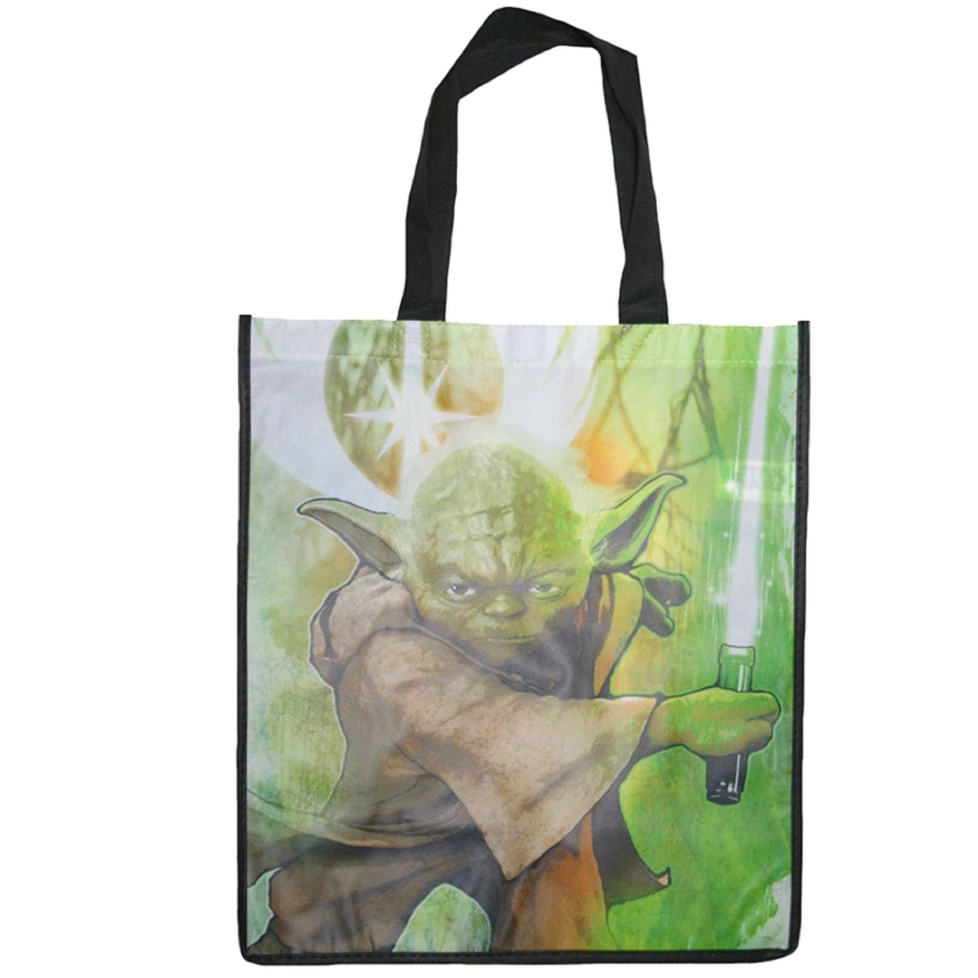 Star Wars Yoda in Action Reusable Gift Tote Bag - Walmart.com