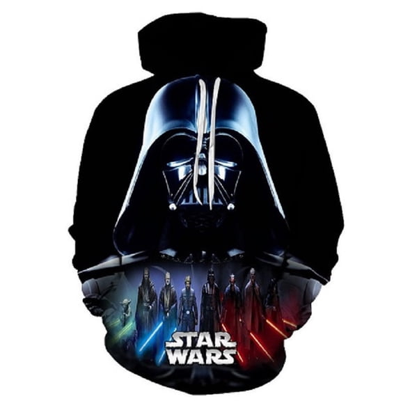Star-Wars-Yoda large size hooded sweaters 3D digital printing