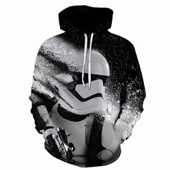 Star-Wars-Yoda large size hooded sweaters 3D digital printing