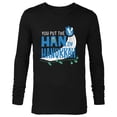 thumbnail image 1 of Star Wars You Put the Han in Hanukkah Millennium Falcon - Long Sleeve T-Shirt for Men - Customized-Black, 1 of 5