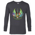 thumbnail image 1 of Star Wars Young Jedi Adventures Group The Force Is With Us! - Long Sleeve T-Shirt for Men - Customized-Charcoal Heather, 1 of 5