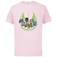 thumbnail image 1 of Star Wars Young Jedi Adventures Group The Force Is With Us! - Short Sleeve Cotton T-Shirt for Adults - Customized-Soft Pink, 1 of 5