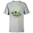 thumbnail image 1 of Star Wars Young Jedi Adventures Group The Force Is With Us! - Short Sleeve T-Shirt for Kids - Customized-Athletic Heather, 1 of 5