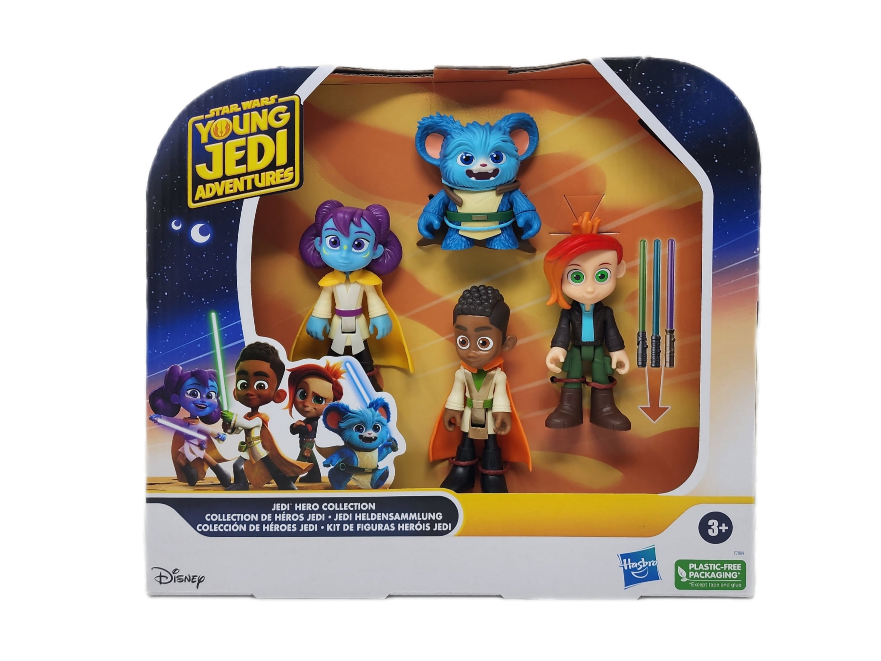 Star Wars Young Jedi Adventures, Duel de Jedi, pack de 5 figurines