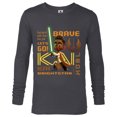thumbnail image 1 of Star Wars Young Jedi Adventures Kai Brightstar Brave Jedi - Long Sleeve T-Shirt for Men - Customized-Charcoal Heather, 1 of 5