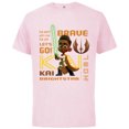 thumbnail image 1 of Star Wars Young Jedi Adventures Kai Brightstar Brave Jedi - Short Sleeve Cotton T-Shirt for Adults - Customized-Soft Pink, 1 of 5