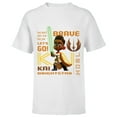 thumbnail image 1 of Star Wars Young Jedi Adventures Kai Brightstar Brave Jedi - Short Sleeve T-Shirt for Kids - Customized-White, 1 of 5