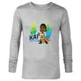 thumbnail image 1 of Star Wars Young Jedi Adventures Kai Brightstar & Lightsaber - Long Sleeve T-Shirt for Men - Customized-Athletic Heather, 1 of 5