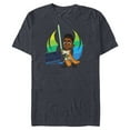 thumbnail image 1 of Star Wars Young Jedi Adventures Kai Brightstar & Lightsaber - Short Sleeve Blended T-Shirt for Adults - Customized-Navy Heather, 1 of 5