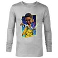 thumbnail image 1 of Star Wars Young Jedi Adventures Kai Brightstar Poster Art - Long Sleeve T-Shirt for Men - Customized-Athletic Heather, 1 of 5