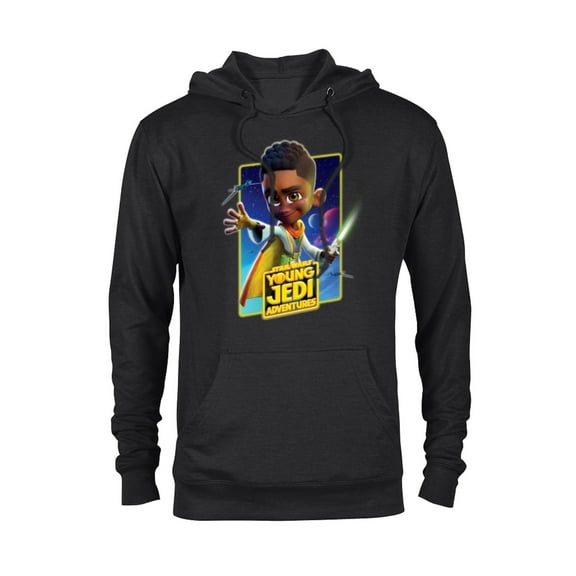 Star Wars Young Jedi Adventures Kai Brightstar Poster Art - Pullover Hoodie for Adults - Customized-Black
