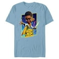 thumbnail image 1 of Star Wars Young Jedi Adventures Kai Brightstar Poster Art - Short Sleeve Blended T-Shirt for Adults - Customized-Ocean Blue, 1 of 5