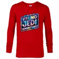 thumbnail image 1 of Star Wars Young Jedi Adventures Logo with Character Art - Long Sleeve T-Shirt for Men - Customized-New Red, 1 of 5