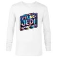 thumbnail image 1 of Star Wars Young Jedi Adventures Logo with Character Art - Long Sleeve T-Shirt for Men - Customized-White, 1 of 5