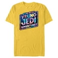 thumbnail image 1 of Star Wars Young Jedi Adventures Logo with Character Art - Short Sleeve Blended T-Shirt for Adults - Customized-Yellow, 1 of 5
