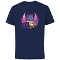thumbnail image 1 of Star Wars Young Jedi Adventures Lys Solay & Lightsaber - Short Sleeve Cotton T-Shirt for Adults - Customized-Navy, 1 of 5