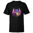 thumbnail image 1 of Star Wars Young Jedi Adventures Lys Solay & Lightsaber - Short Sleeve T-Shirt for Kids - Customized-Black, 1 of 5