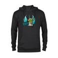 thumbnail image 1 of Star Wars Young Jedi Adventures Master Yoda & Jedi Crest - Pullover Hoodie for Adults - Customized-Black, 1 of 5