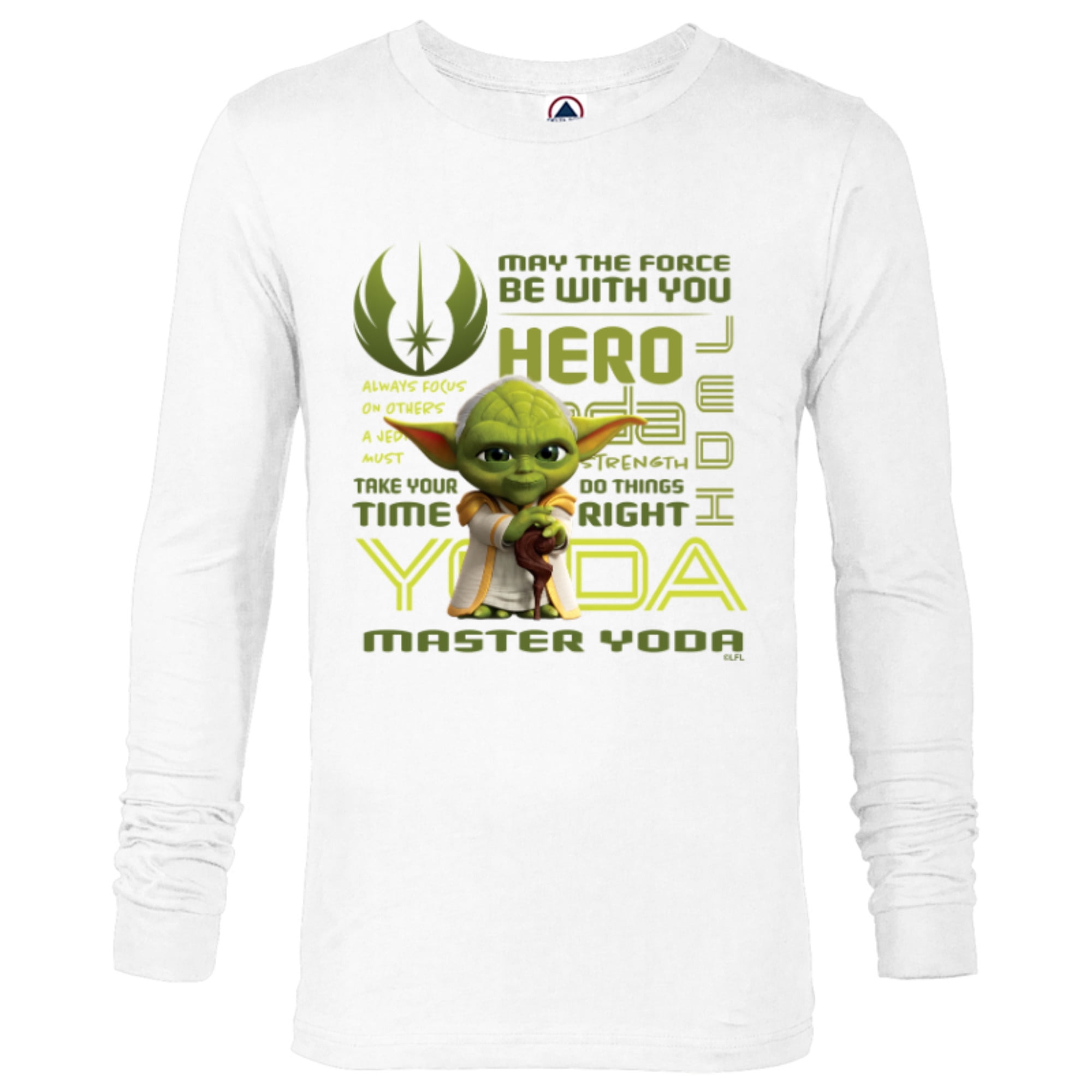Yoda Word Play T-shirt, Male, Medium, Green main image 0
