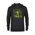 thumbnail image 1 of Star Wars Young Jedi Adventures Master Yoda Jedi Hero - Pullover Hoodie for Adults - Customized-Black, 1 of 5