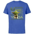thumbnail image 1 of Star Wars Young Jedi Adventures Master Yoda Jedi Hero - Short Sleeve Cotton T-Shirt for Adults - Customized-Royal Heather, 1 of 5