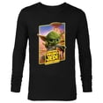 thumbnail image 1 of Star Wars Young Jedi Adventures Master Yoda Poster Art - Long Sleeve T-Shirt for Men - Customized-Black, 1 of 5