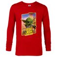 thumbnail image 1 of Star Wars Young Jedi Adventures Master Yoda Poster Art - Long Sleeve T-Shirt for Men - Customized-New Red, 1 of 5