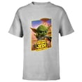 thumbnail image 1 of Star Wars Young Jedi Adventures Master Yoda Poster Art - Short Sleeve T-Shirt for Kids - Customized-Athletic Heather, 1 of 5