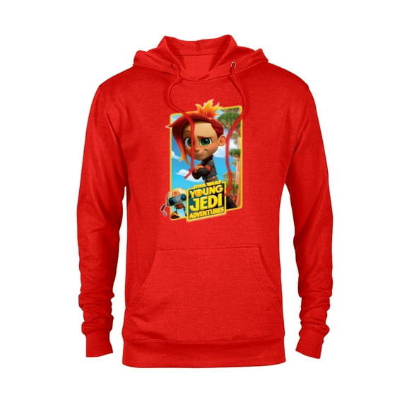 Star Wars Young Jedi Adventures Nash Durango & RJ-83 Poster - Pullover Hoodie for Adults - Customized-Red