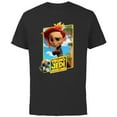 thumbnail image 1 of Star Wars Young Jedi Adventures Nash Durango & RJ-83 Poster - Short Sleeve Cotton T-Shirt for Adults - Customized-Black, 1 of 5