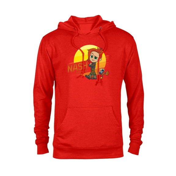 Star Wars Young Jedi Adventures Nash Durango & RJ-83 Sun - Pullover Hoodie for Adults - Customized-Red