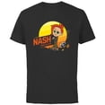 thumbnail image 1 of Star Wars Young Jedi Adventures Nash Durango & RJ-83 Sun - Short Sleeve Cotton T-Shirt for Adults - Customized-Black, 1 of 5